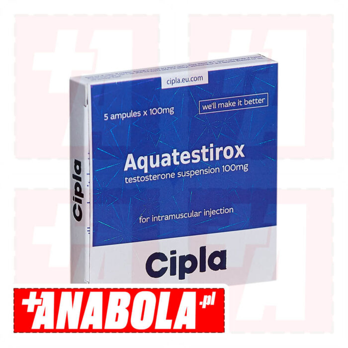Testosterone Suspension Cipla Aquatestirox | 1 ampułka - 100 mg/ml