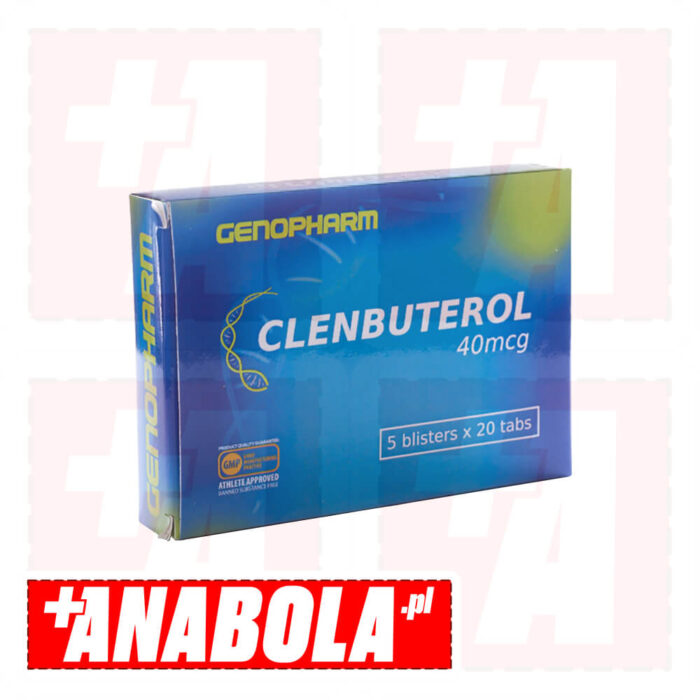Clenbuterol Genopharm | 20 tab - 40 mcg/tab
