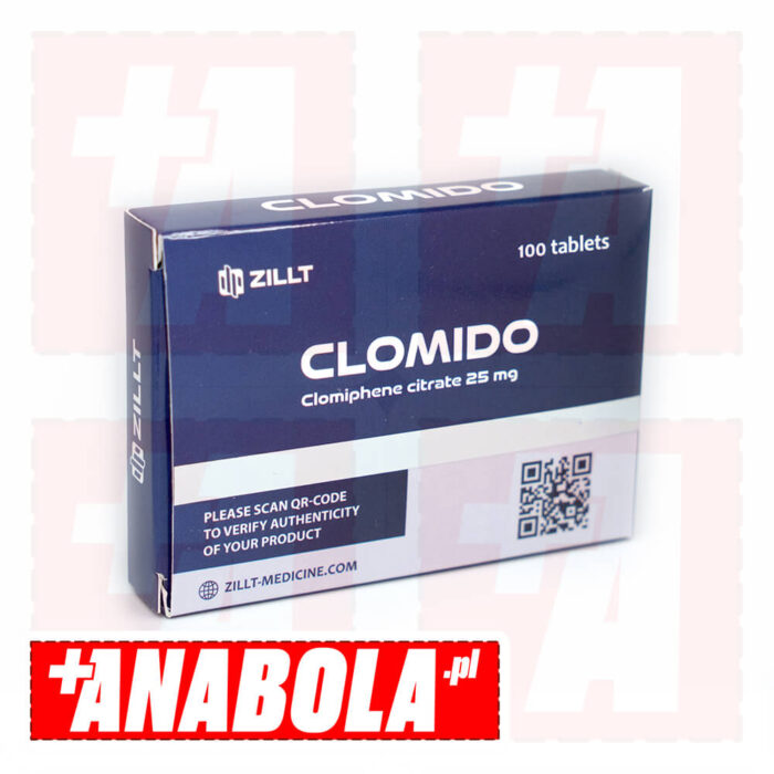 Clomiphene Citrate Zillt Medicine Clomido | 25 tab - 25 mg/tab