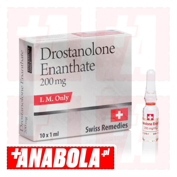 Drostanolone Enanthate Swiss Remedies | 1 ampułka - 200 mg/ml