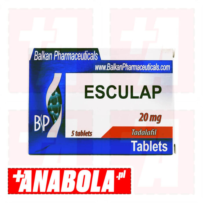 Tadalafil Balkan Esculap | 5 tab - 20 mg/tab