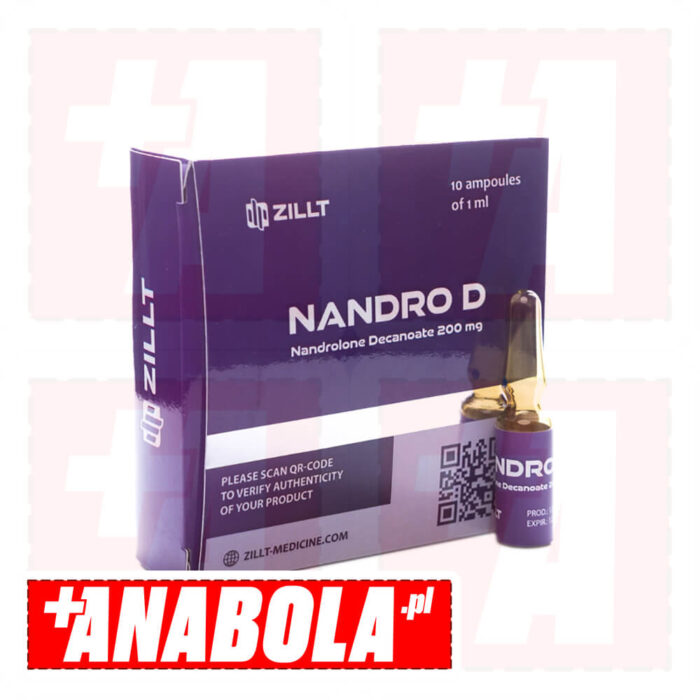 Nandrolone Decanoate Zillt Medicine Nandro D | 1 ampułka - 200 mg/ml