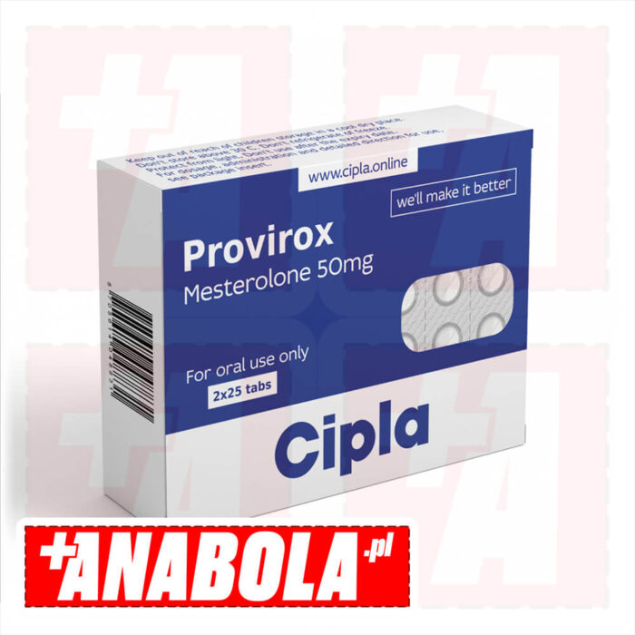 Mesterolone Cipla Provirox | 25 tab - 50 mg/tab