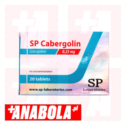 Cabergoline SP Labs | 20 tab - 0.25 mg/tab