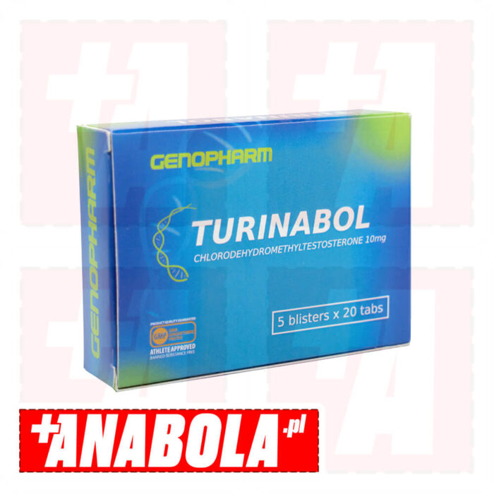 Turinabol Genopharm | 20 tab - 10 mg/tab