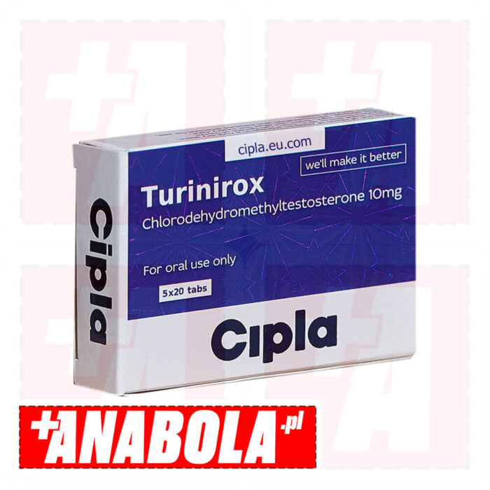 Turinabol Cipla Turinirox | 20 tab - 10 mg/tab