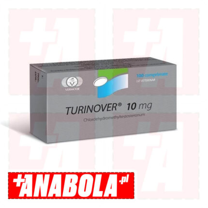 Turinabol Vermodje Turinover | 25 tab - 10 mg/tab