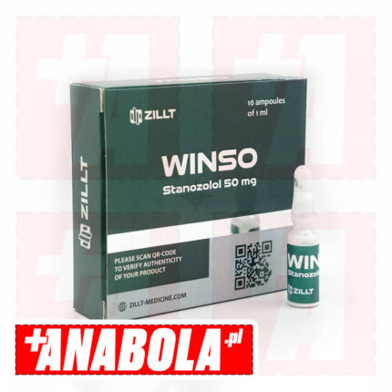 Stanozolol Zillt Medicine Winso | 1 ampułka - 50 mg/ml